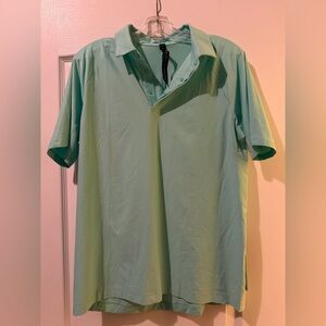 NWT Lululemon Men's blue Polo Shirt